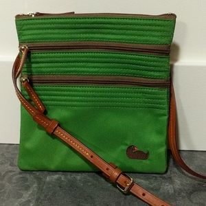 NWOT Dooney & Bourke Small Green Crossbody